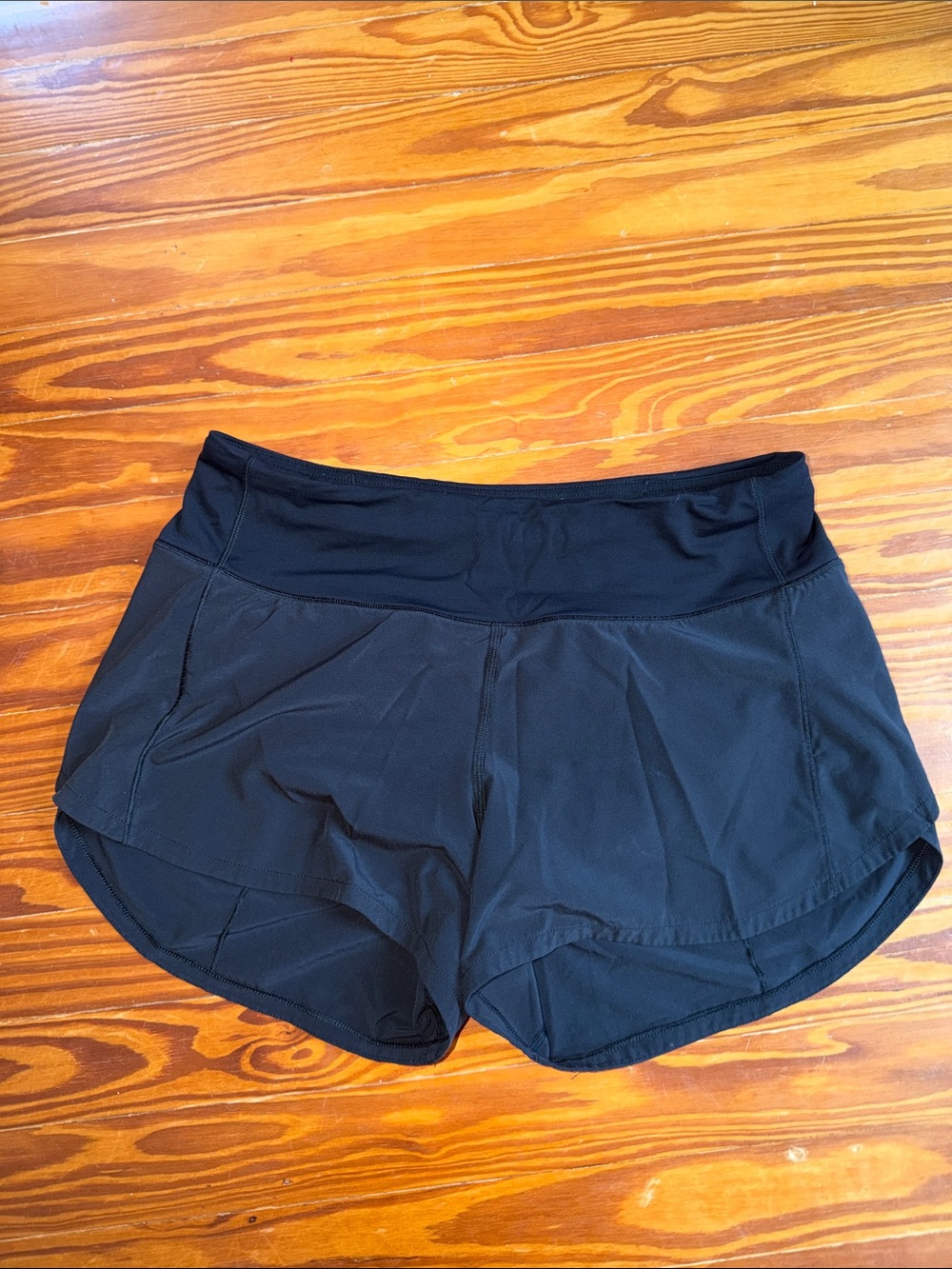 Black Women's Athletic Running Shorts